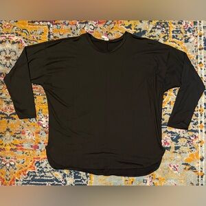 Fashion Love Black Long Sleeve Shirt